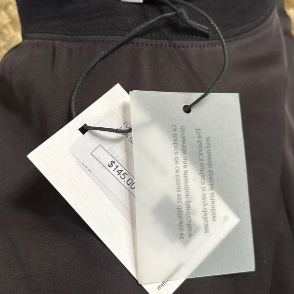 Melissa Nepon Josh satin muscle tee black small - Picture 4 of 4